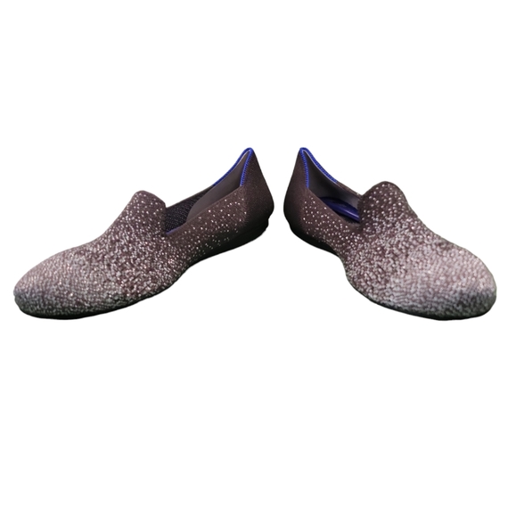 Rothy's Twilight Metallic Ombre Round Toe Loafer Flats, Size 8 - Picture 3 of 7